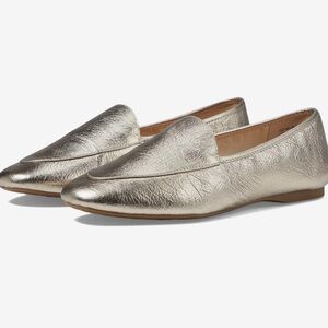 Birdies 10 Silver Vesper Leather Flats